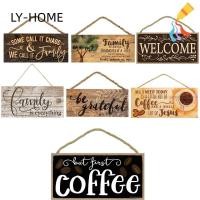 ราคา Ly ป้ายไม้ Welcome แนวเรียบง่าย สําหรับแขวนตกแต่งผนังบ้าน ประตู (17342191460)