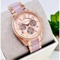 ราคา Michael Kors MK6763 Blair Women's Pink Watch (25040849810)