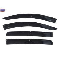 ราคา กันสาด Mitsubishi Triton 2015-2019 รุ่น4ประตู สีดำ (57850289223)