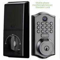 ราคา รหัสผ่าน Graffiti การตรวจสอบลายนิ้วมือล็อค Intercom ประตูไม้ล็อคโทรศัพท์มือถือสมาร์ทล็อครีโมทล็อค American Standard Anti-Theft ประตู Lo (57653005020)
