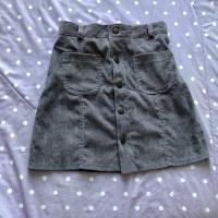 ราคา กระโปรงลูกฟูกสั้นสีเทา(มือสอง) (5549338779)