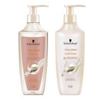 ราคา พร้อมส่ง Schwarzkopf Extra Care Total Repair แชมพุ-ครีมนวด เหมาะสำหรับผมแห้งเสีย (29991186861)