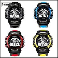 ราคา นาฬิกาข้อมือกีฬาดิจิตอล LED พลาสติกยาง สีดำ สีฟ้า สีแดง และสีเหลือง พร้อมแสงไฟและหลากหลายฟังก์ชัน (53253915638)