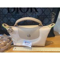 ราคา used มือสองของแท้ longchamp สีครีม (42776529040)