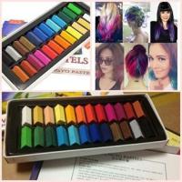ราคา MUNGYO Pastels ชอล์คเปลี่ยนสีผม 24 Colors.เปลี่ยนลุคให้สดใสอินเทรนด์ด้วยชอล์คเปลี่ยนสีผมสุดฮิต ไม่เป็นอันตราย (552939912)