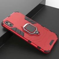 ราคา IPhone Xs Max Black Panther Slim Standing Ring Armor Case กันกระแทก (40655733593)
