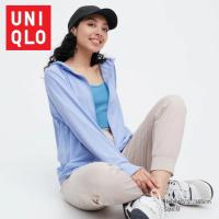 ราคา Uniqlo มือสอง แท้100% เสื้อกันยูวี UV Protection รุ่น AIRism ซิปหน้า แขนยาว (18984086922)