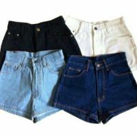 ราคา ลดเลย กางเกงยีนส์​ ยีนส์ขาสั้น เอวสูง ใส่สวย ขาไม่บาน (160627355)