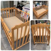 ราคา เตียงไม้เด็กมาพร้อมที่นอนเด็ก คอกเด็ก มือ 2 ญี่ปุ่น (23500695049)