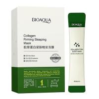 ราคา (1กล่องมี 20 ซอง)Bioaqua Collagen Firming Sleeping Mask 4ml/20pcs ไบโออควา สลีปปิ้งมาส์ก (8398336768)