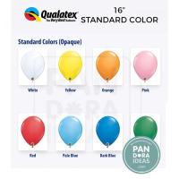 ราคา 16" Standard Color Qualatex USA | ลูกโป่งยางจัมโบ้ 16 นิ้ว (40471075979)
