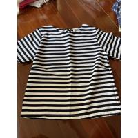 ราคา เสื้อแขนสั้นลายทางผ้าฮานาโกะ (7367887375)
