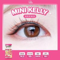 ราคา Mini Kelly Gray / Brown สายตาปกติ - 10.00 ขนาด มินิ Kitty Kawaii Size S (6228382003)