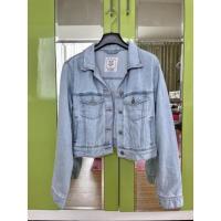 ราคา PULL&BEAR เสื้อแจ็คเก็ตยีนส์เข้ารูป (21370554238)