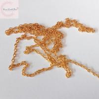 ราคา สร้อยข้อมือสีทองอุปกรณ์เสริมโซ่สร้อยคอ / วัสดุ ทําเอง ต่อ 5 เมตร (28829814604)