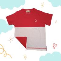 ราคา MERAH Independence เสื้อยืดสีแดงและสีขาว (28875158978)