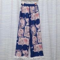 ราคา กางเกงขายาว ปลายขาแต่งระบายลูกไม้ (22065621975)