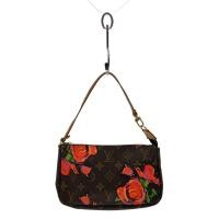 ราคา LOUIS VUITTON Pouch Pochette Accessoir_Monogram Rose PVC Brown Direct from Japan Secondhand (49554031131)