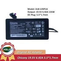 ราคา ของแท้ Chicony A18-135P1A A135A025P 19.5V 6.92A 135W อะแดปเตอร์ AC สําหรับ Acer ASPIRE 7 SERIES NITRO 5 N17C2 AN515-55-544R ASPIRE VX 15 Charger (44203268905)