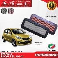 ราคา HURRICANE กรองอากาศรถยนต์ผ้าแดง & สแตนเลส Perodua Myvi HS-0048 (4246869476)