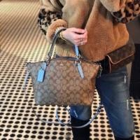 ราคา พร้อมส่ง coach พัด 13นิ้ว สายฟ้า ใหม่แท้100%♥ (1933820534)