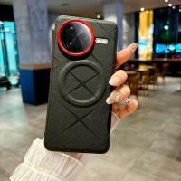 ราคา สําหรับ Xiaomi POCO F7 Pro F7 Ultra, Redmi K80 Pro กรณี ELVEV หรูหรา PU หนังเนื้อสายดูดแข็งพร้อมปุ่มโลหะ (43959989593)