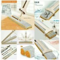 ราคา ไม้ถูพื้นแบบรีดน้ำ - ไม้ถูฝุ่นผงในตัว ใช้ได้ 2 ด้าน (839804363)