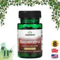 ราคา พร้อมส่ง Swanson Resveratrol 50 mg & 100 mg สารสกัดไวน์แดง ต้านวัย ชะลอความแก่ เข้มข้นสูง (26513963550)