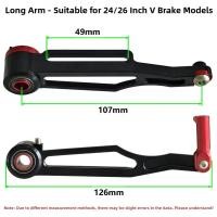 ราคา [สินค้าใหม่เดือนตุลาคม] คู่ของแขนยาวสําหรับ โวลต์-เบรค ซีเอ็นซี น้ําหนักเบาสําหรับขอบจักรยานเสือภูเขา 24/26 นิ้ว (48550817890)