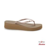 ราคา Pata Pata Women Platform Thongs Perth 710X020 (56702379534)