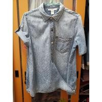 ราคา เสื้อยีนส์แขนสั้น​ ผ้าฟอก​ ดีเทลเก๋​ Levi's​ แท้ (12886060918)