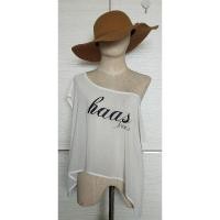 ราคา เสื้อซีทรูผ้าชีฟอง ป้ายhaas ใส่คลุมบิกินีสวย (28406426418)