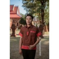 ราคา เสื้อผ้าฝ้ายตีนแดงชาย-หญิง/เสื้อผ้าไทยชายฝ้ายตีนแดง (888864232)