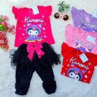 ราคา BABY TUTU PANTS SET 0-18 MONTHS PREMIUM SANRIO KUROMI BRIENNA SUIT / GLITTER BLINK BLINK TUTU DRESS SET PREMIUM BABY LEGGINGS (26193598619)