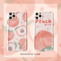 ราคา เคสไอโฟนiPhone7/8 /7P/8P /X /XS/MAX /XR /iPhone11 /PRO/PROMAX พีชเดี่ยวและหลายลูกเคสมือถือพิมพ์ลาย สำหรับ (5826889860)
