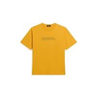 ราคา CARNIVAL CNVSS25T030YE GEOMETRIC LOGO OVS T-SHIRT YELLOW (41922635824)