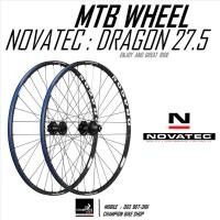 ราคา ชุดล้อเสือภูเขา27.5นิ้ว NOVATEC : DRAGON 27.5" DISC MTB WHEELSET (25353665744)