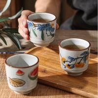 ราคา Underglaze สีมือวาดถ้วยชาเซรามิกใหม่จีน Kung Fu ชุดชาถ้วยชา Retro Master ถ้วยดื่มชาถ้วยมงคล ZVNW (54150220894)