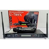 ราคา Ce-anCe รุ่น : U 789X ไมโครโฟนไร้สาย ถือคู่ ปรับคลื่นความถี่ได้ (23216926761)