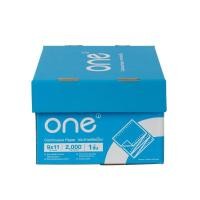 ราคา ONE กระดาษต่อเนื่อง ไม่มีเส้น ขนาด 9x11 นิ้ว 1 ชั้น (26191722820)
