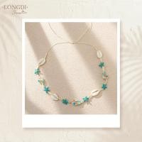 ราคา สร้อยคอเปลือกหอย & ปลาดาว ใส่ไปทะเล หรือใส่ออกงาน ชุดไหนก็เข้ากัน สินค้าหายาก (22142779744)