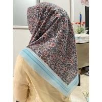 ราคา (ลายรหัส M14) Aisyah Exclusive ผ้าคลุมบาวาลาย ขนาดหลาสกู เนื้อผ้าบาวาคอตตอน (29452252472)
