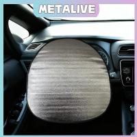 ราคา KATUN ความร้อนและฉนวนกันความร้อนฝาครอบพวงมาลัยรถยนต์อลูมิเนียมฟิล์มผ้าฝ้ายมุกพวงมาลัยรถ (54950918705)