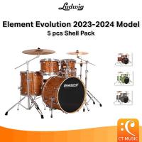 ราคา Ludwig Element Evolution 2023-2025 Model 5 pcs Shell Pack กลองชุด (24105650859)