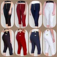 ราคา กางเกงสกินนี่ป้ายทอง 5ส่วน รุ่นกระดุม (26677635725)