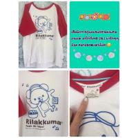 ราคา เสื้อยืดสีขาวแขนแดง งานแบรนด์แท้Rilakkuma งานแท้ อกได้48นิ้ว(3L) น่ารักมือ2 ส่งต่อ90฿.เท่านั้นค่ะ (4556949405)