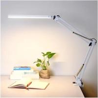ราคา ไฟLEDหัวคู่ โคมไฟหนีบโต๊ะ ไฟอ่านหนังสือ โคมไฟอ่านหนังสือ โคมไฟตั้งโต๊ะ (43150133486)