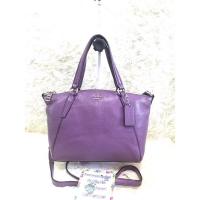 ราคา COACHพัดมินิ ของแท้มือสอง สีม่วงสวยน่ารักสุดๆ (17280883901)