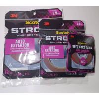 ราคา เทปกาวสองหน้าแรงยึดติดสูง 3M SCOTCH STRONG หน้ากว้าง 12 มม. (18280869316)