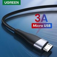 ราคา UGREEN 50873 2.4A สาย Micro USB สําหรับโทรศัพท์มือถือ Xiaomi Note 5 4 Andriod 1 เมตร (23968873512)